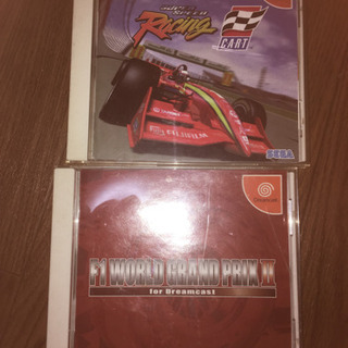 中古ドリームキャストソフト スーパースピードレーシングとF1ワー...