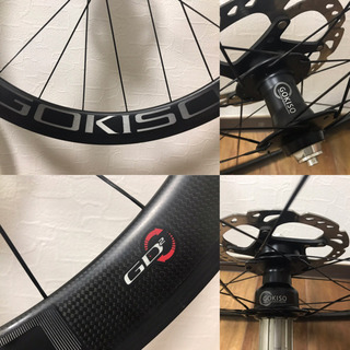 GOKISO ゴキソ GD2 カーボンホイール 50mm ディスクブレーキ用 クリンチャー シマノ用フリー11s