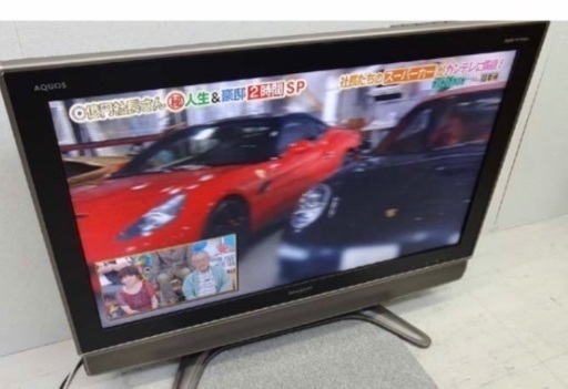 シャープAQUOS2007年製37型液晶テレビ