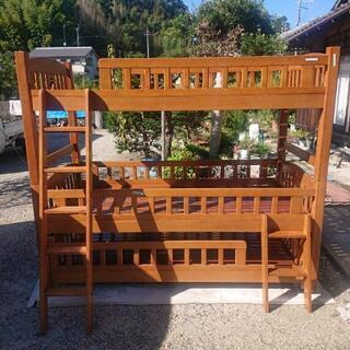 奈良県の二段ベッドの中古あげます 譲ります ジモティーで不用品の処分