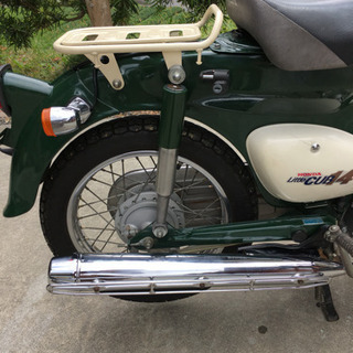 ホンダ リトルカブ 50cc. ガレージ保管 実働 セル付き