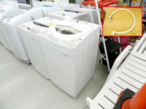 TOSHIBA 全自動洗濯機 5kg 2016年製 AW-5G3 東芝 ☆PayPay(ペイペイ)支払い対応☆札幌市 北区 屯田