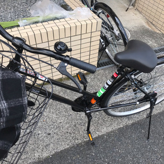ほぼ新品！2019.5月に購入した黒い変速自転車