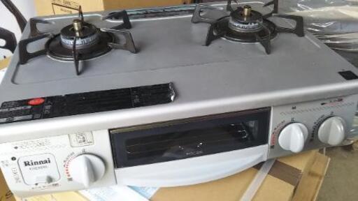 リンナイ　ガスコンロKGE80SL　プロパン