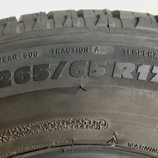 タイヤ、ホイール 新車外し 新品【265/65R17】150 系 ランクル プラド 