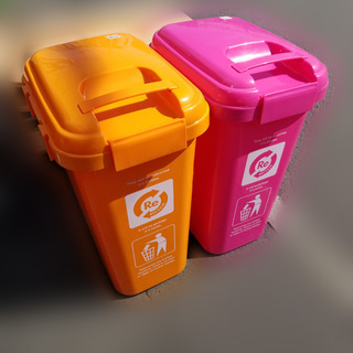 【札幌市内限定】ハンドル付きジョイント45　45L ゴミ箱 2個...