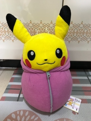 タグ付 ピカチュウ ねぶくろぬいぐるみ たちばな 休止中 黒川のおもちゃ ぬいぐるみ の中古あげます 譲ります ジモティーで不用品の処分