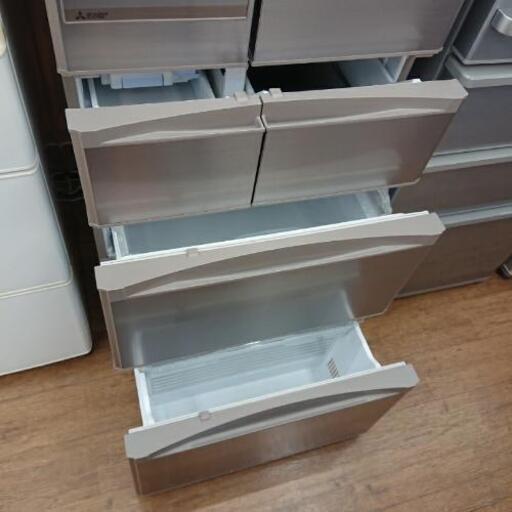 MITSUBISHI 6ドア 冷蔵庫 MR-JX47LA 2017年製造 470L