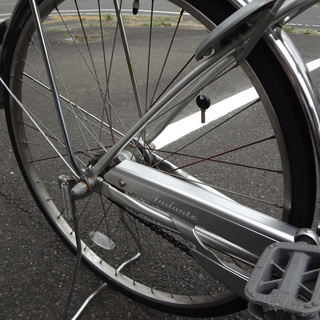 モノ市場東海店　ブリヂストン　シティサイクル　アンダンテ　27型　5段変速　自転車　＃130