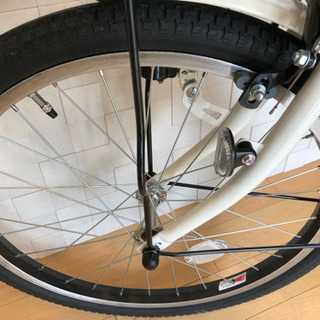 ビッケJ(Bikke J)22インチ白 屋内保管  2018年購入