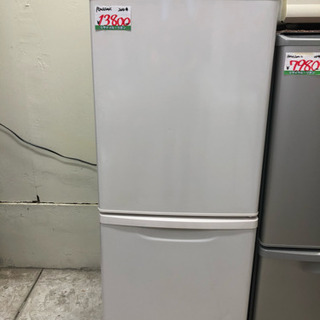 Panasonic 2ドア 冷蔵庫 2014年製 nr-b146w-w