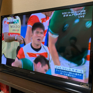 お譲り先決まりました！SHARP AQUOS 40インチ 88時間録画可能外付け