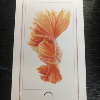 新品【SIMフリー】iPhone6s 32gb ローズゴールド  