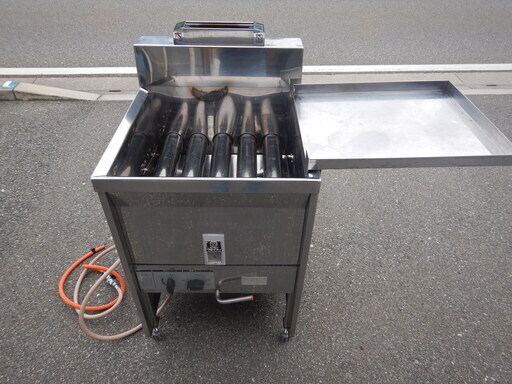 ☆中古品 サミー LPガス式フライヤー（プロパン）DF-025J 25L ☆