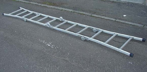 カード決済対応！19N0087 B 値下げ!! 札幌発 引取歓迎 多関節万能脚立