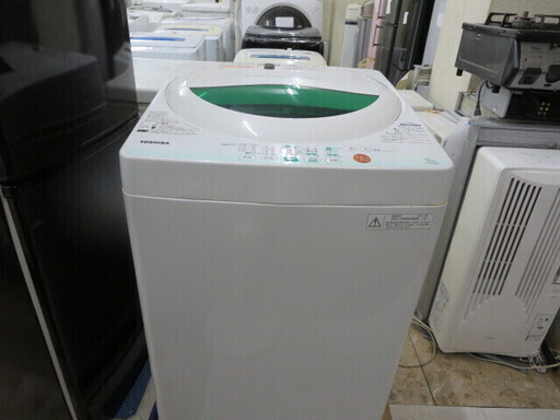 TOSHIBA　AW-605 洗濯機5キロ　2012年製 夜8時半まで営業中！