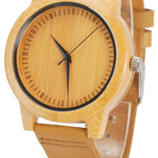 竹製木製腕時計