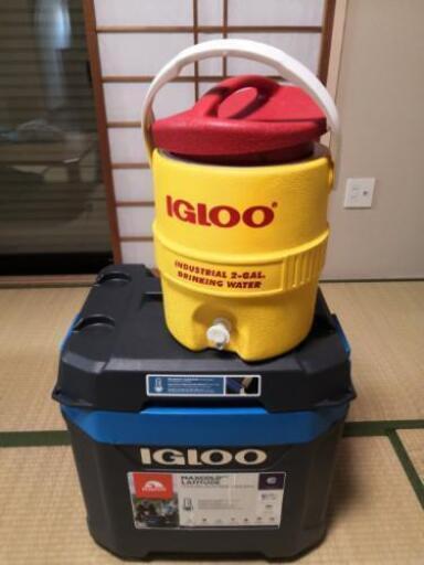 イグルー　クーラーボックス　ウォータージャグ