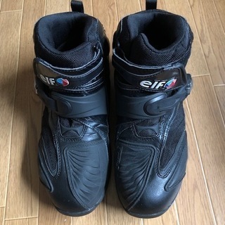 値引しました！　エルフ(elf) バイクシューズ Synthese 14 ブラック 26.5cm