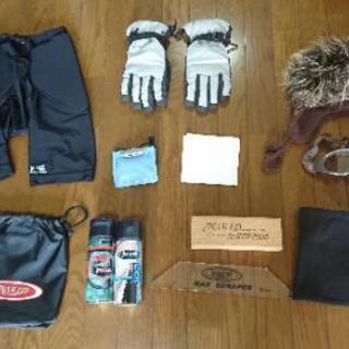 スノーボード！お楽しみセット(使用時間６時間程度・新品で購入しました全て)