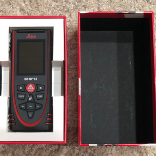 値下げ中❗️レーザー距離計 ライカディスト X3 (未使用品)