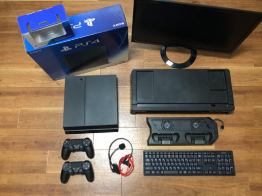 PS4 500GB ゲーミングモニター他セット