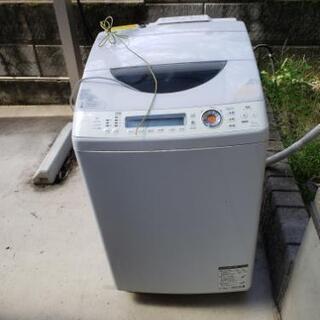 取引中東芝 ZABOON AW-80SVL洗濯機ジャンク