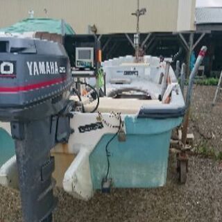 和船 2スト 漁探船台付き