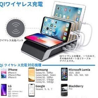 スマホ急速充電器（iphone/ipad/Tape-c/Andr...