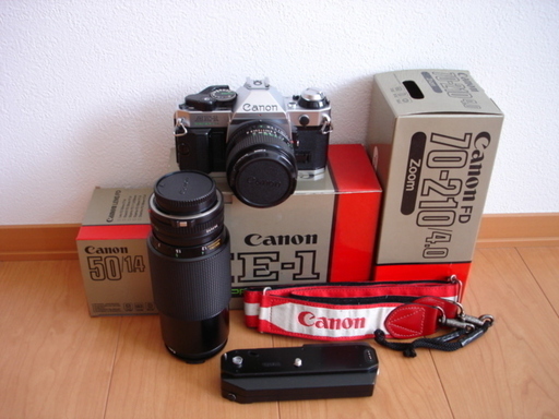 カメラ　canon AE-1 Program