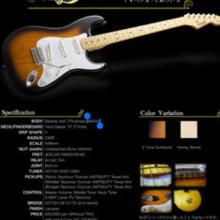 ESP ナビゲーター ストラト(ノブ、ピックガード変更済)