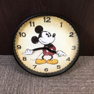 フランフラン 壁掛け時計 ディズニー ミッキーマウス