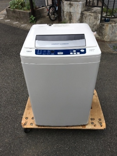 見つけた方ラッキ〜【取付無料】AQUA 7.0Kg 洗濯機