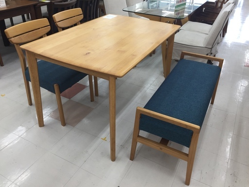 無印良品　ダイニングテーブル　廃盤品 無印良品 ダイニングテーブル120cmオーク材