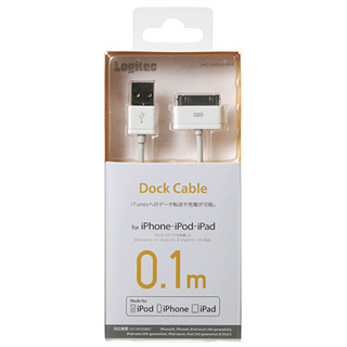 Dockコネクタ対応搭載機器対応　充電・データ転送USBケーブル