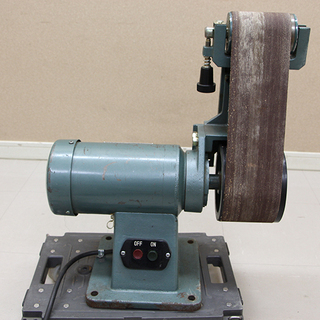 HITACHI ベルトグラインダ BG-100 動作品 ヒタチベルトグラインダー