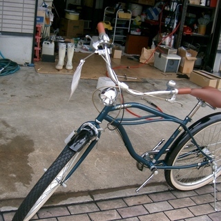 決算値下げ！デッドストック放出！ビーチクルーザー２6インチ4段変速付き！整備済み車輛　防犯登録サービス