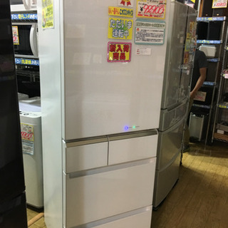 10/13 値下げ！ 美品 2018年製 ガラス扉 TOSHIBA 東芝 406L冷蔵庫 nanoe NR-E413PV-W 日本製