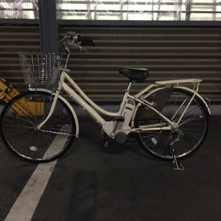 電動自転車 ブリヂストン ステラ 26インチ メタリックアイボリー