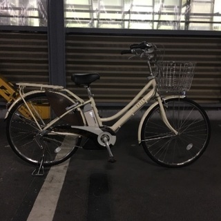 電動自転車 ブリヂストン ステラ 26インチ メタリックアイボリー
