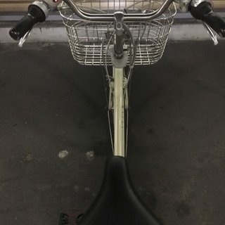 電動自転車 ブリヂストン ステラ 26インチ メタリックアイボリー