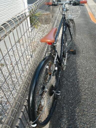 カゴ付き　マウンテンバイク　自転車