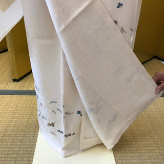 作家物 刺繍の訪問着 着物 未仕立て 新品 着物