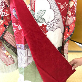 本振袖 瀧泰 着物 仕立て上がり 新品 襦袢付き