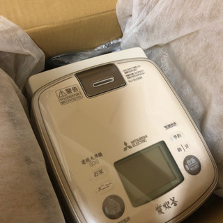 【新品未使用】MITSUBISHI・ジャー炊飯器