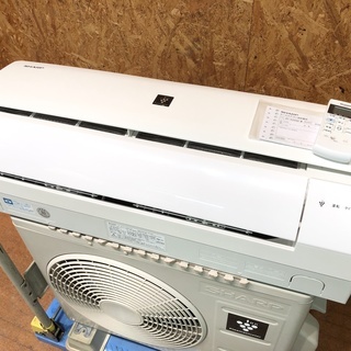 【管理KR106】シャープ 2013年 2.2kw 6畳用 ルームエアコン AY-C22SD 分解クリーニング済