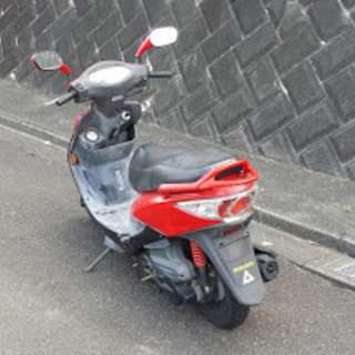 キムコ　V-LINK125SR AFI　実動ですがジャンク扱いで