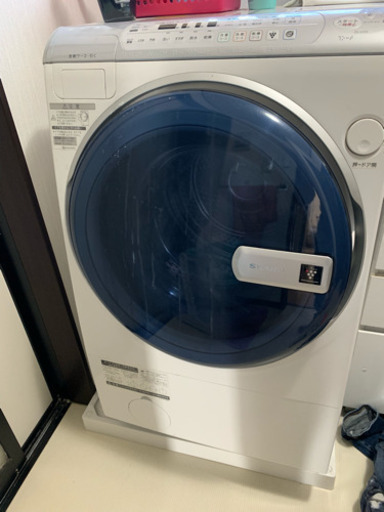 シャーププラズマクラスター9キロ洗濯機