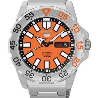 SEIKO 5シリーズ オレンジモンスター 海外逆輸入