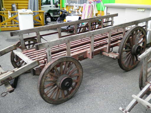 本物！荷馬車　昭和レトロ　店舗オブジェ　イベントなどにいかが でしょうか